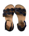 A Navy Sandals from Chloe in size 5T for girl. (Back View)