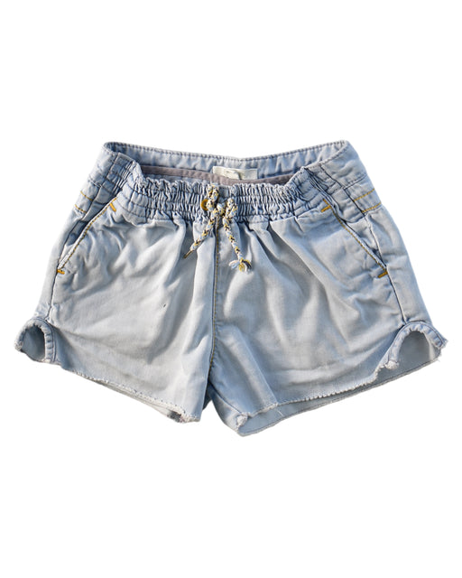 A Blue Shorts from Chloe in size 4T for girl. (Front View)