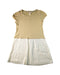 A Brown Short Sleeve Dresses from Bonpoint in size 12Y for girl. (Back View)