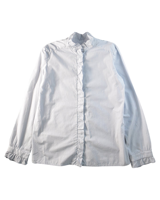 A White Shirts from Bonpoint in size 12Y for neutral. (Front View)