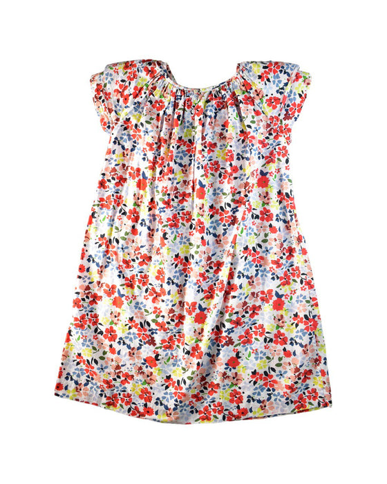 A Multicolour Short Sleeve Dresses from Bonpoint in size 12Y for girl. (Back View)