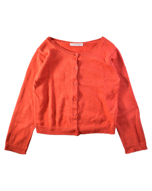 A Red Cardigans from Gingersnaps in size 10Y for girl. (Front View)