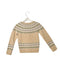 A Beige Knit Sweaters from Bonpoint in size 12Y for girl. (Back View)