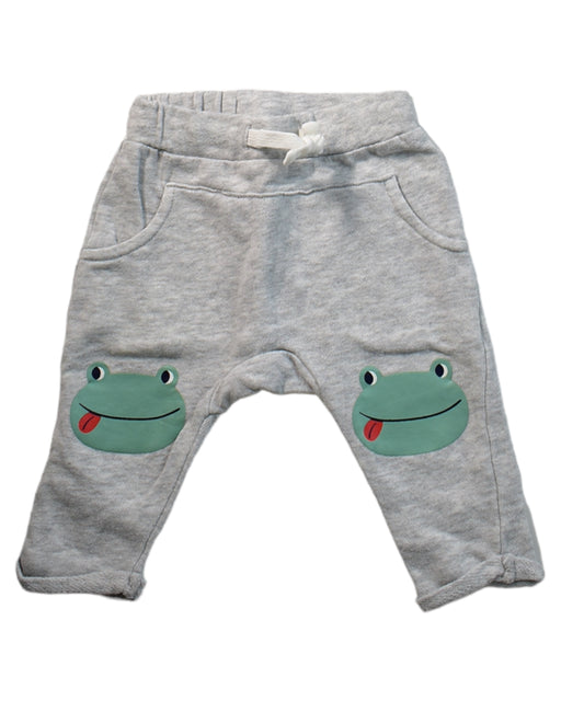 A Grey Casual Pants from Seed in size 0-3M for boy. (Front View)
