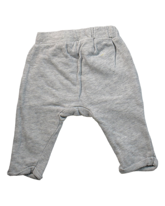 A Grey Casual Pants from Seed in size 0-3M for boy. (Back View)