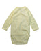 A Yellow Long Sleeve Bodysuits from Petit Bateau in size 3-6M for neutral. (Back View)