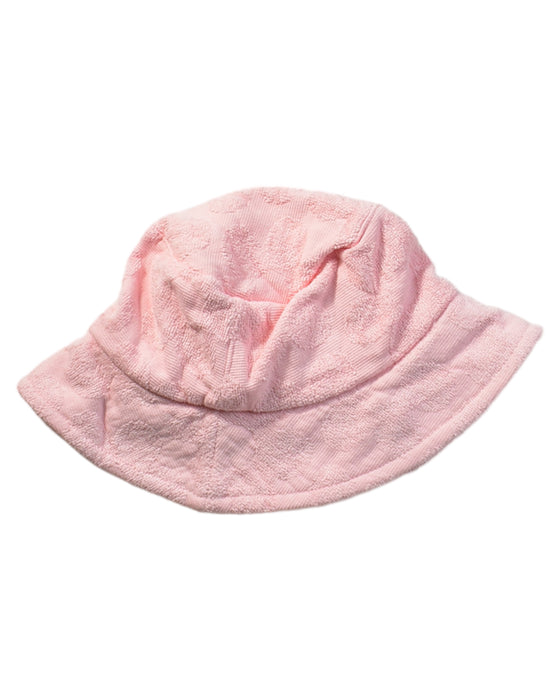 A Pink Sun Hats from Seed in size S for neutral. (Back View)