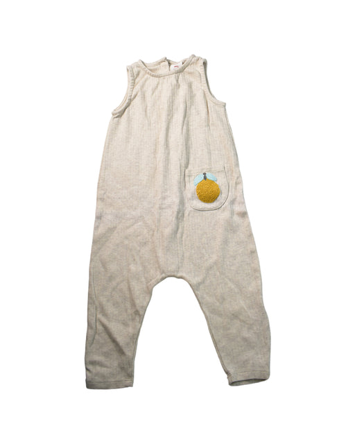 A  Sleeveless Jumpsuits from Seed in size 12-18M for neutral. (Front View)