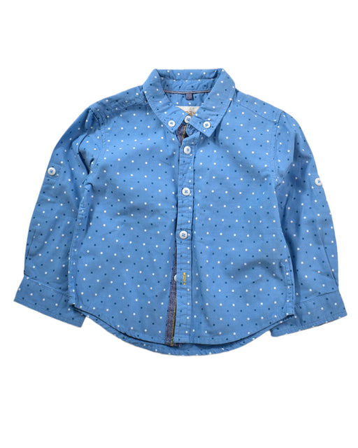 A Blue Shirts from PONEY in size 12-18M for girl. (Front View)