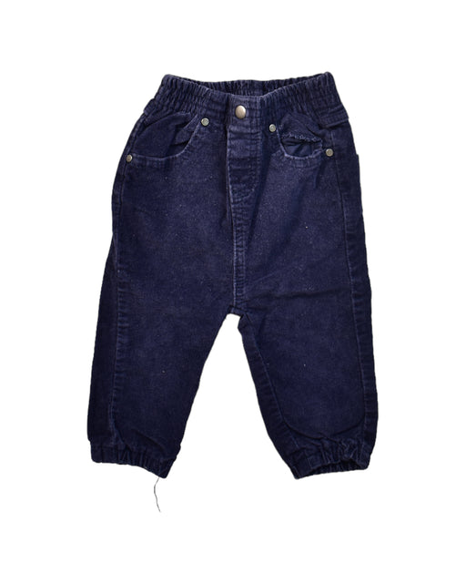 A Navy Casual Pants from Seed in size 6-12M for neutral. (Front View)