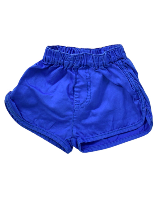 A Blue Shorts from Seed in size 0-3M for girl. (Front View)