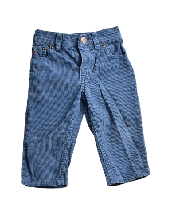 A Blue Casual Pants from Ralph Lauren in size 6-12M for boy. (Front View)