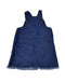 A Blue Overall Dresses from Seed in size 6-12M for girl. (Back View)