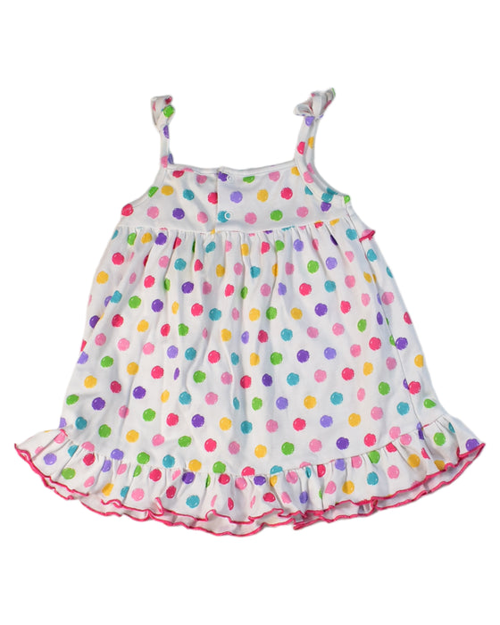 A White Sleeveless Dresses from Kissy Kissy in size 6-12M for girl. (Back View)