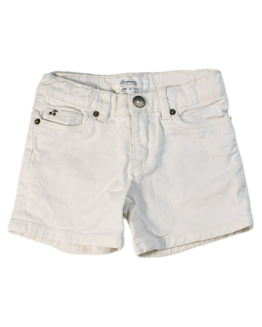 A White Shorts from Bonpoint in size 4T for girl. (Front View)