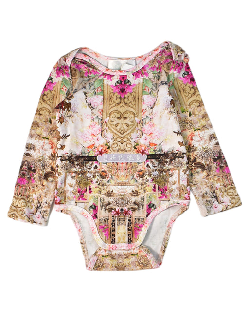 A Multicolour Long Sleeve Bodysuits from Camilla in size 6-12M for girl. (Front View)