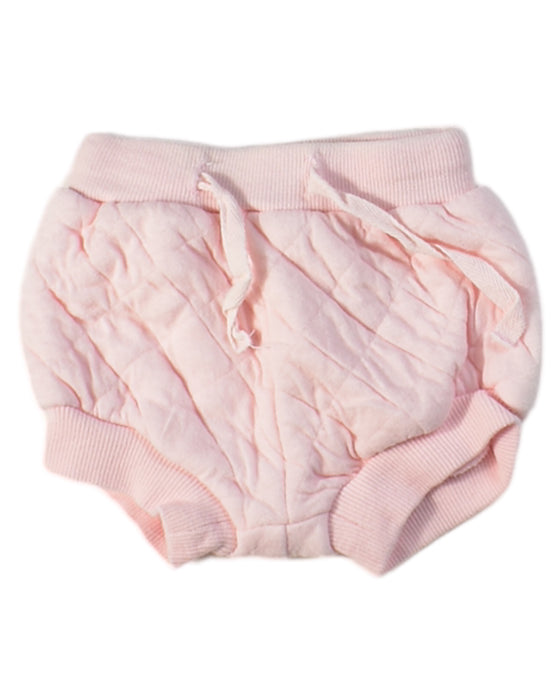 A Pink Shorts from Seed in size 0-3M for girl. (Front View)