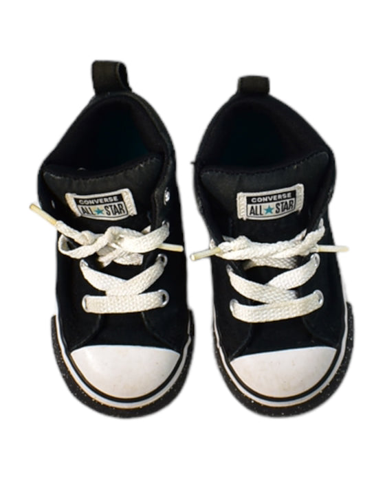 A Black Sneakers from Converse in size 18-24M for boy. (Back View)