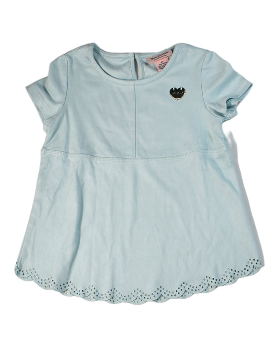 A  Short Sleeve Dresses from Juicy Couture in size 4T for girl. (Front View)