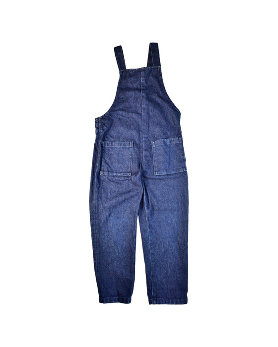 A Blue Long Overalls from COS in size 4T for girl. (Front View)