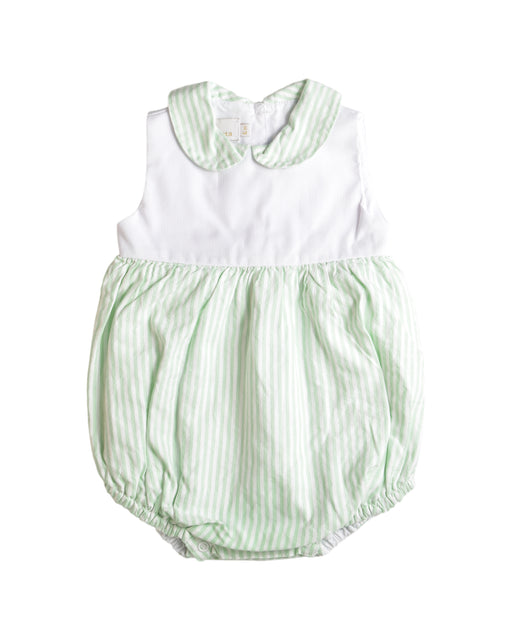 A White Rompers from Sal & Pigmenta in size 3-6M for girl. (Front View)