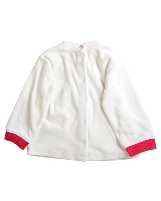 A White Long Sleeve Tops from Chicco in size 6-12M for neutral. (Back View)