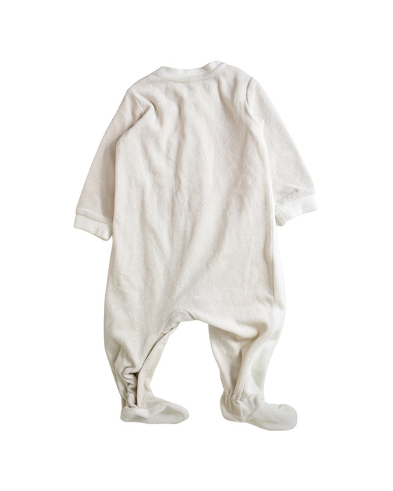 A Ivory Long Sleeve Jumpsuits from Chicco in size 6-12M for neutral. (Back View)