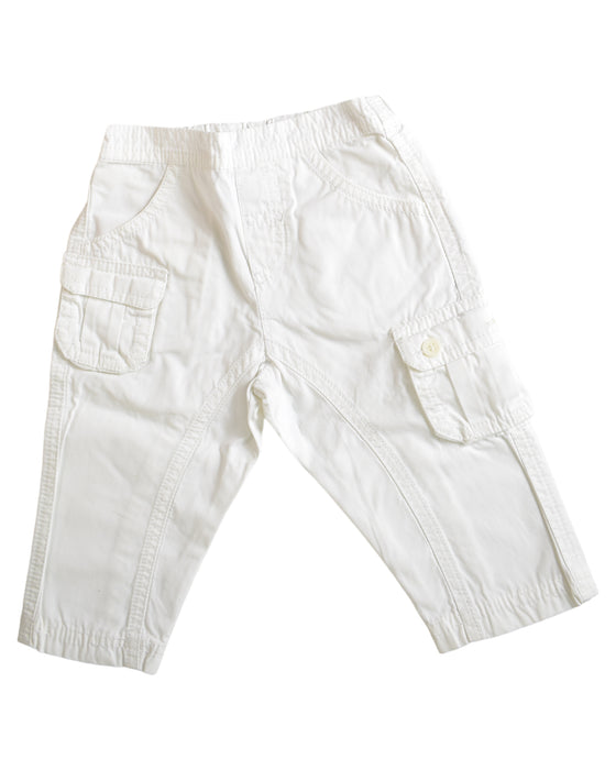 A White Casual Pants from Tartine et Chocolat in size 6-12M for neutral. (Front View)