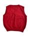 A Red Sweater Vests from GANT in size 3-6M for neutral. (Back View)