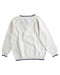 A White Crewneck Sweatshirts from Malvi & Co. in size 6-12M for boy. (Back View)