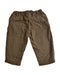 A Brown Jeans from Petit Bateau in size 6-12M for boy. (Back View)