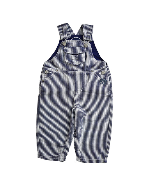 A Blue Long Overalls from Chateau de Sable in size 6-12M for boy. (Front View)