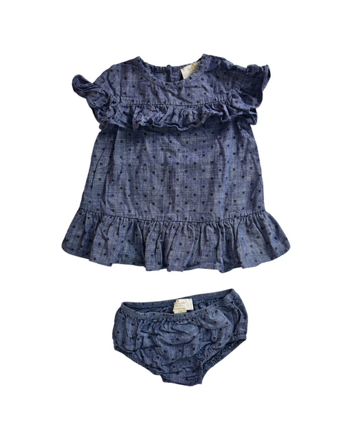 A Blue Shorts Sets from Kate Spade in size 6-12M for girl. (Front View)