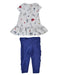 A White Leggings Sets from Kate Spade in size 6-12M for girl. (Back View)