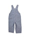 A White Long Overalls from Petit Bateau in size 6-12M for boy. (Back View)