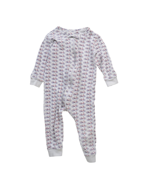 A White Long Sleeve Jumpsuits from Lila and Hayes in size 12-18M for boy. (Front View)