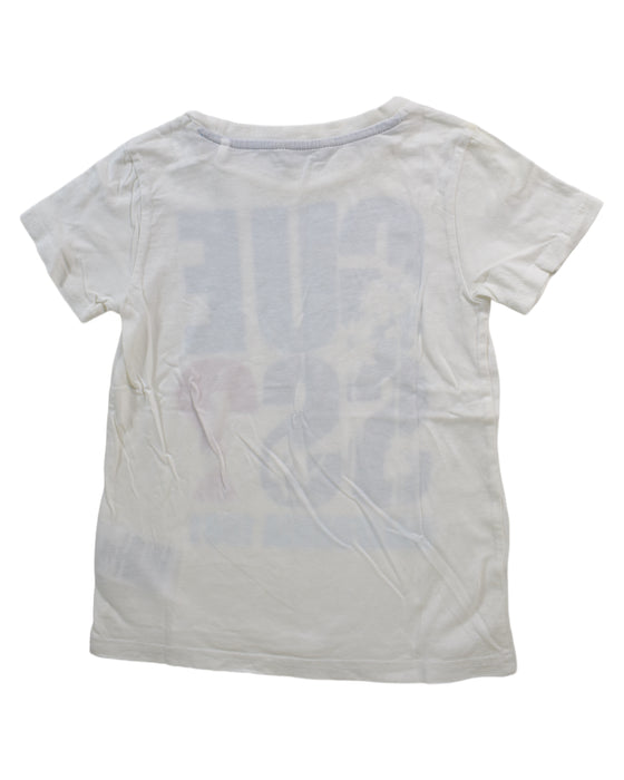 A White Short Sleeve T Shirts from Guess in size 5T for neutral. (Back View)