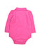 A Pink Long Sleeve Bodysuits from Polo Ralph Lauren in size 6-12M for girl. (Back View)