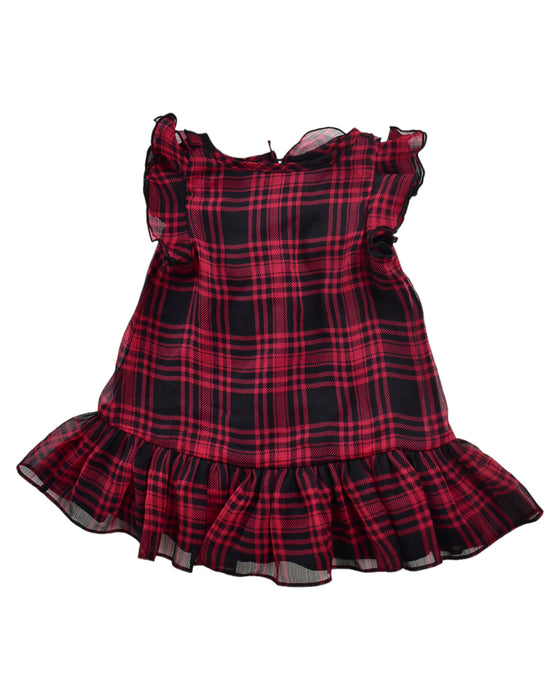 A Red Dress Sets from Ralph Lauren in size 3-6M for girl. (Front View)