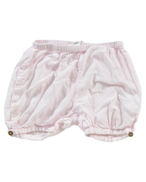 A Pink Shorts from Chateau de Sable in size 6-12M for girl. (Front View)