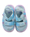 A Blue Sandals from Adidas in size 4T for girl. (Back View)