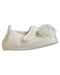 A White Flats from Absorba in size 18-24M for girl. (Front View)