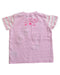 A Pink Short Sleeve T Shirts from Miki House in size 18-24M for girl. (Back View)