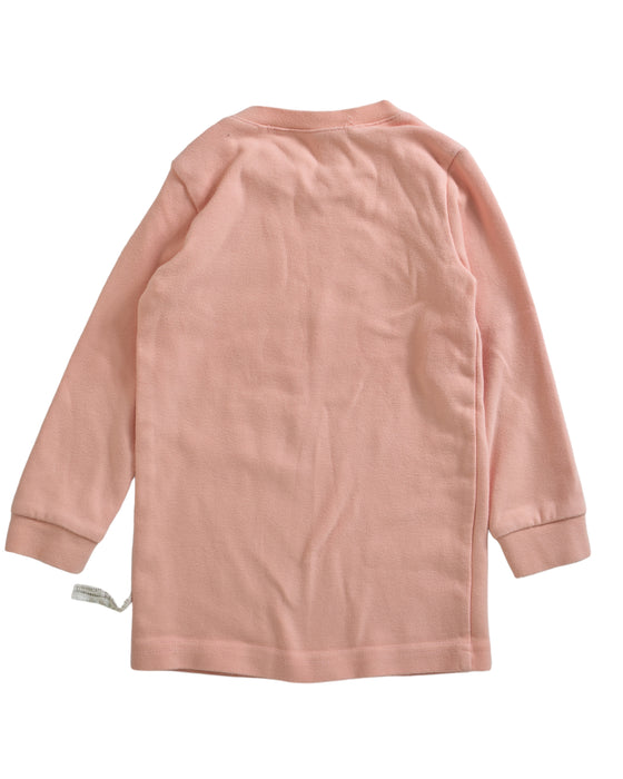 A Pink Crewneck Sweatshirts from Organic Mom in size 18-24M for girl. (Back View)