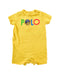 A Yellow Short Sleeve Rompers from Ralph Lauren in size 3-6M for boy. (Front View)