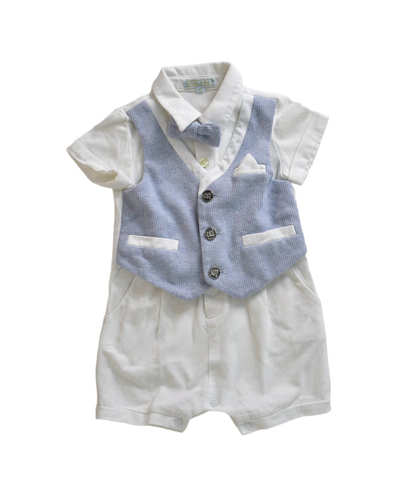 A Blue Jumpsuits from Nicholas & Bears in size 6-12M for boy. (Front View)