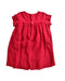 A Red Short Sleeve Dresses from Chateau de Sable in size 18-24M for girl. (Back View)