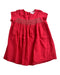 A Red Short Sleeve Dresses from Chateau de Sable in size 18-24M for girl. (Front View)