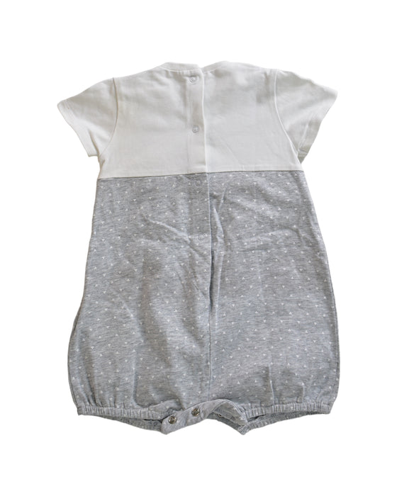 A Grey Bodysuits from Mayoral in size 6-12M for boy. (Back View)