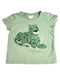 A Green Short Sleeve T Shirts from Seed in size 3T for boy. (Front View)